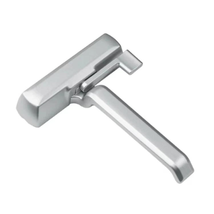 Thickened Frosted Zinc Alloy Handle with Base Thickened Frosted Zinc Alloy Handle with Base